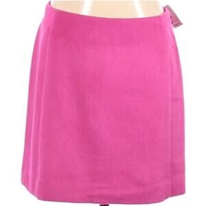 The Limited Hot Pink Wool Blend Skirt Y2K Barbie Elle Woods 0